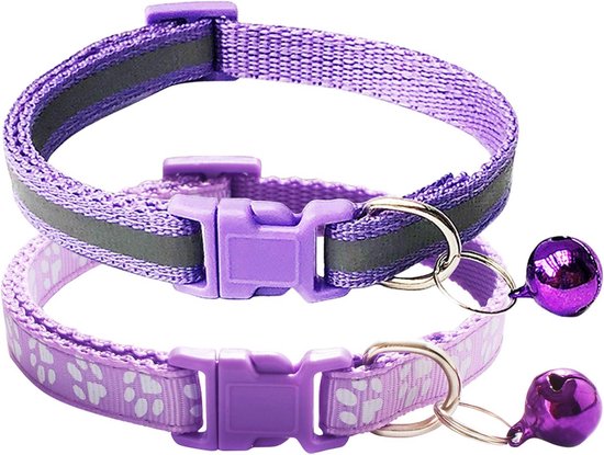 Polyester huisdierhalsband met kliksluiting | Vanaf €0,84