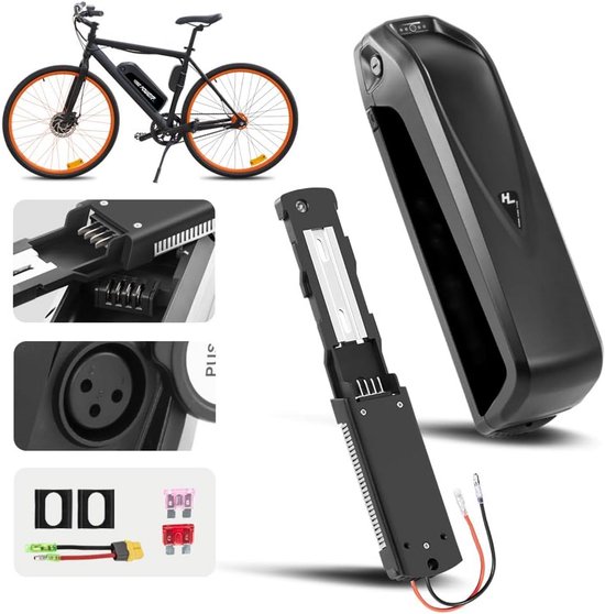 E Bike Accu 36V 20Ah 740Wh Voor Frame Montage Met 3A Oplader En USB Bol e-bike-accu-36v-20ah-740wh-voor-frame-montage-met-3a-oplader-en-usb-bol
