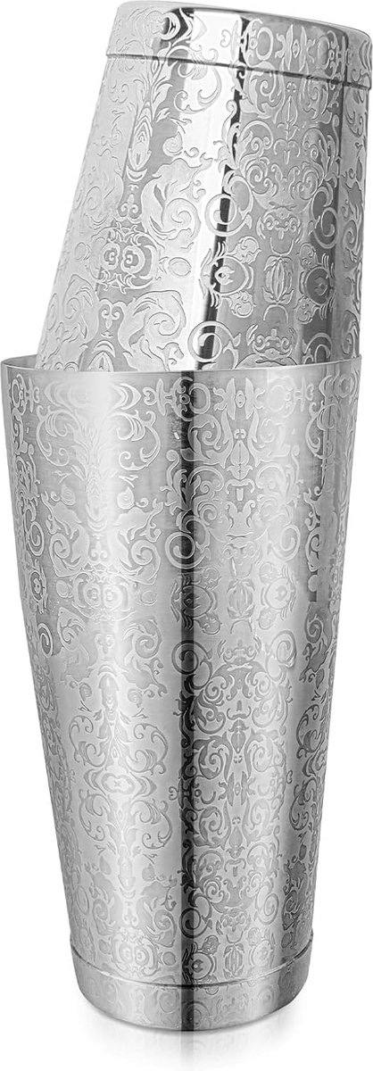 Professionele Boston Cocktail Shaker Set 2-delig RVS (18oz & 28oz) - Geschikt voor Thuis & Bar