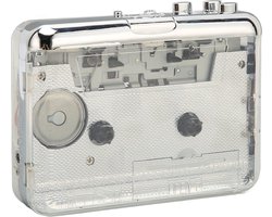 Stunq® Draagbare Retro Cassettespeler met FM-Radio en MP3 Conversie Mogelijkheid