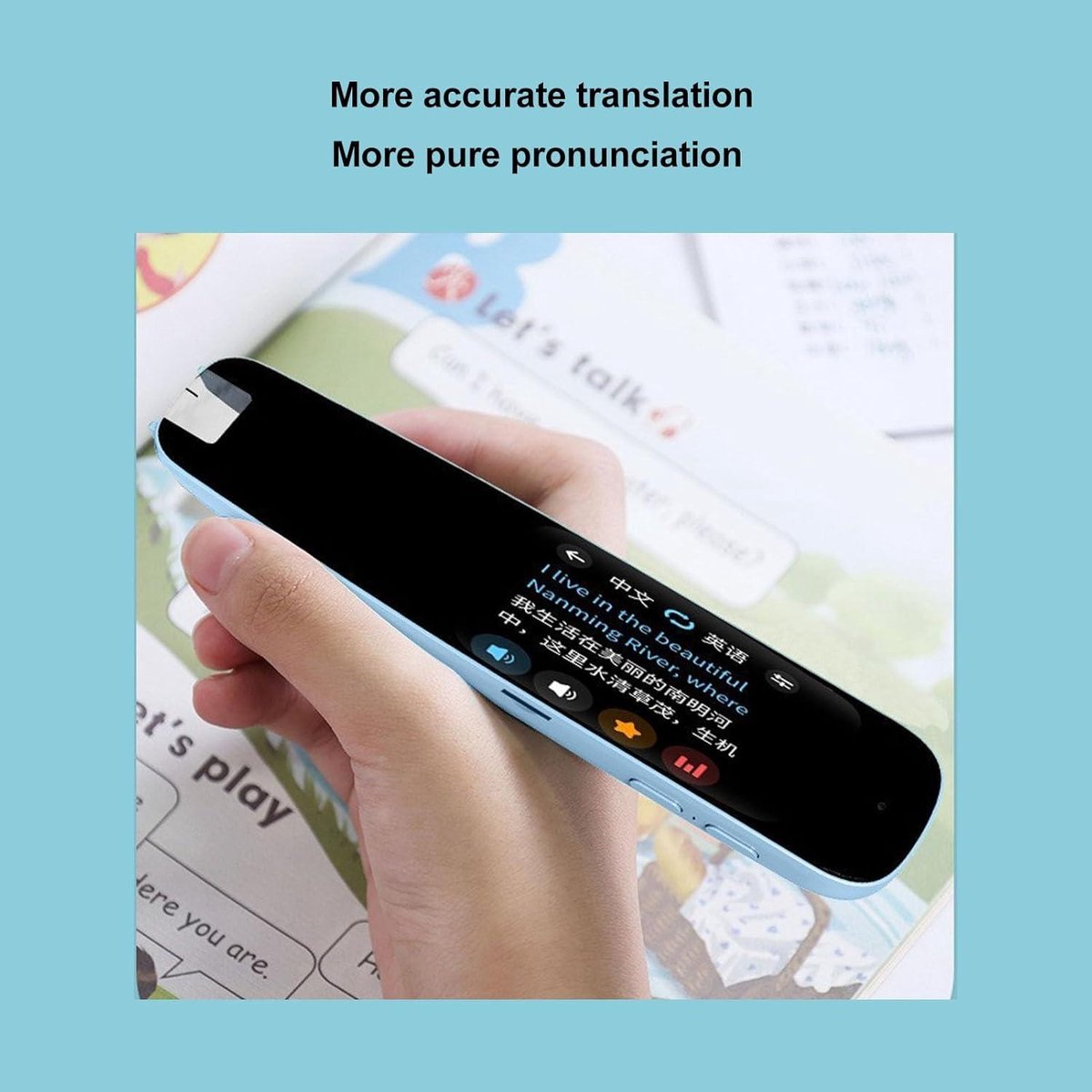 Penscanner voor Dyslexie met Tekst-naar-spraak, - afbeelding 2