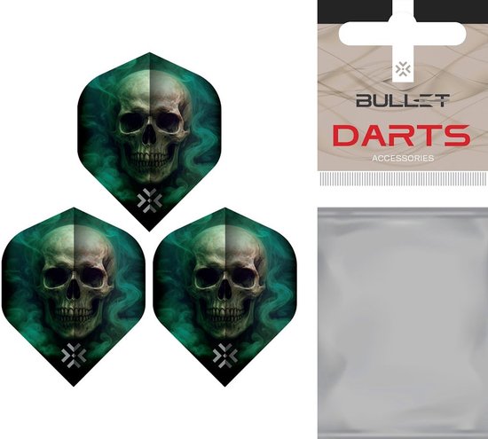 Bullet Poison NO2 - Dart Flights van Bullet — afbeelding 2