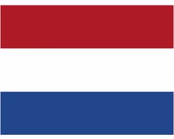 Vlag Nederland - 90 x 150 cm - Nederlandse Vlaggen - Nederland / Dutch