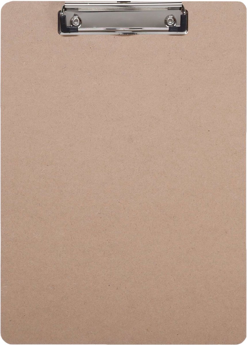 DESQ® Klembord - A4 - MDF - Klem - Ophanghaak