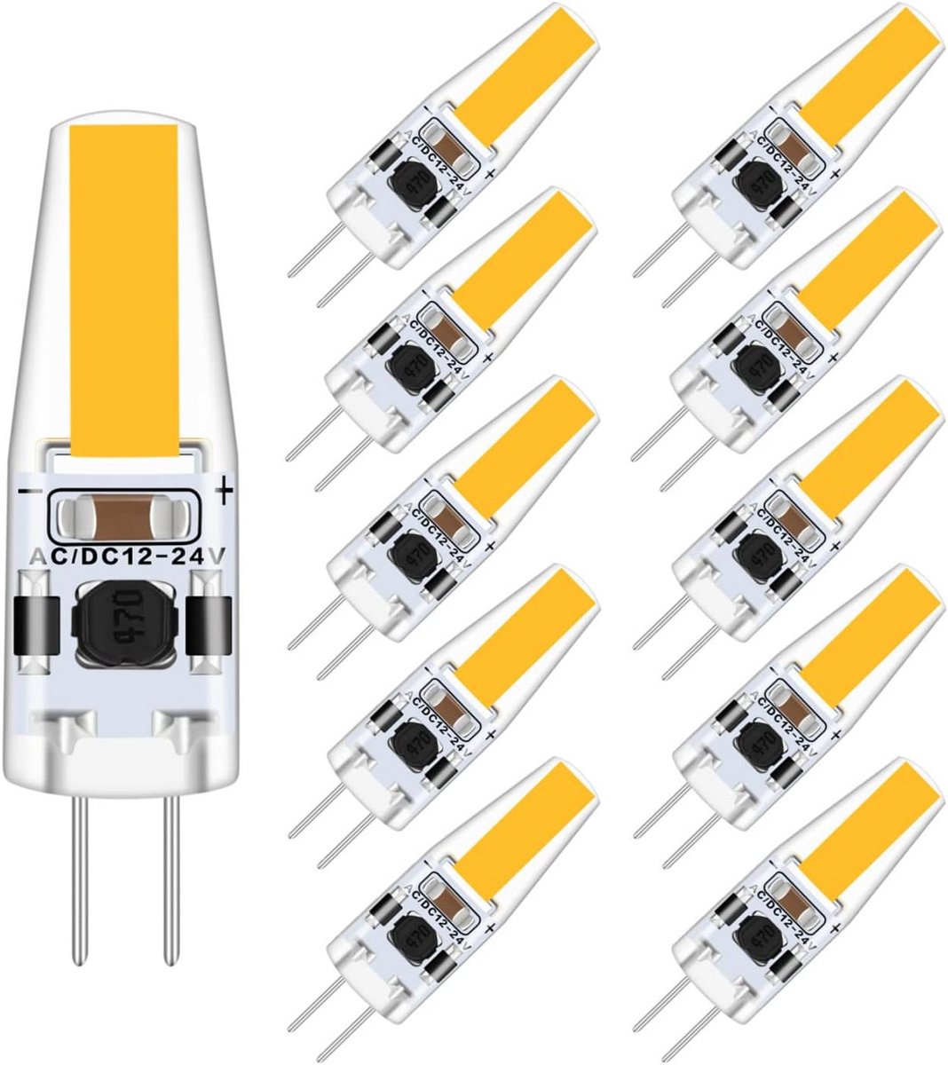 G4 LED Lampen Dimbaar 3W Warm Wit - Vervangt 20W Halogeen - 10 Stuks
