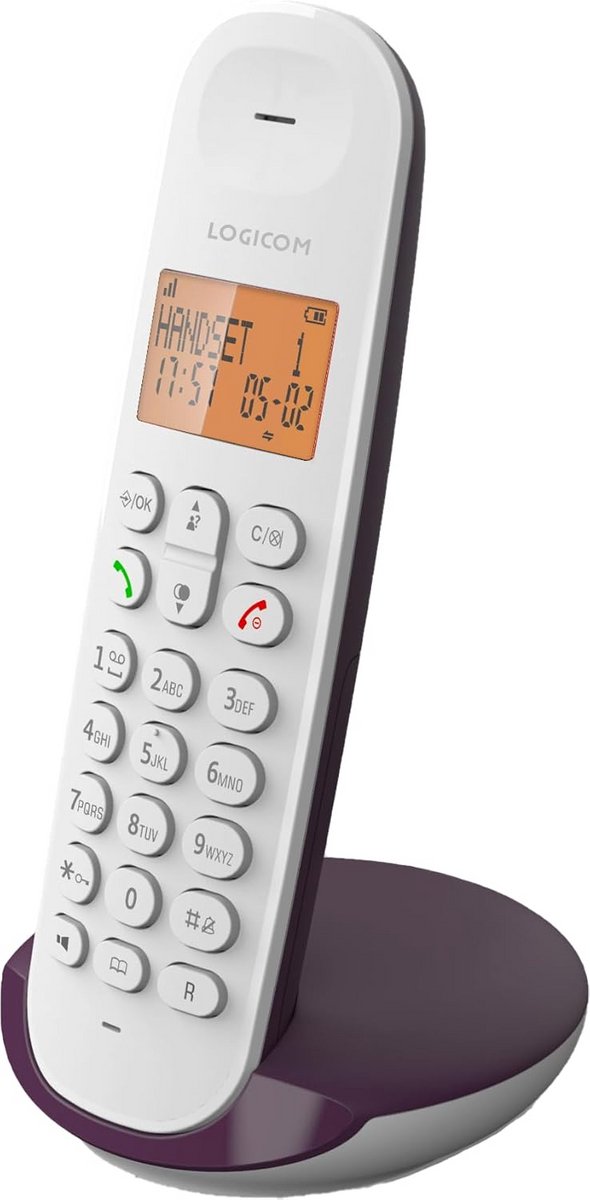 Draadloze Vaste Telefoon Analoog DECT met Groot Scherm - Zonder Antwoordapparaat