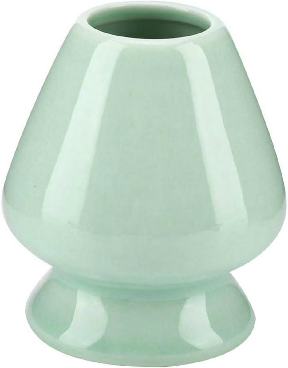 Keramische Standaard voor Matcha Garde (Chasen Houder) - Groen