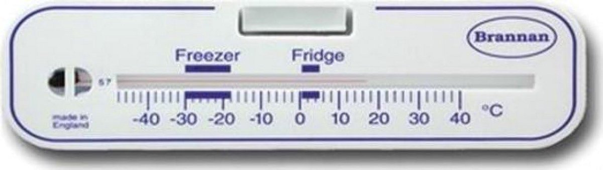 Horizontale Thermometer voor Koelkast en Vriezer