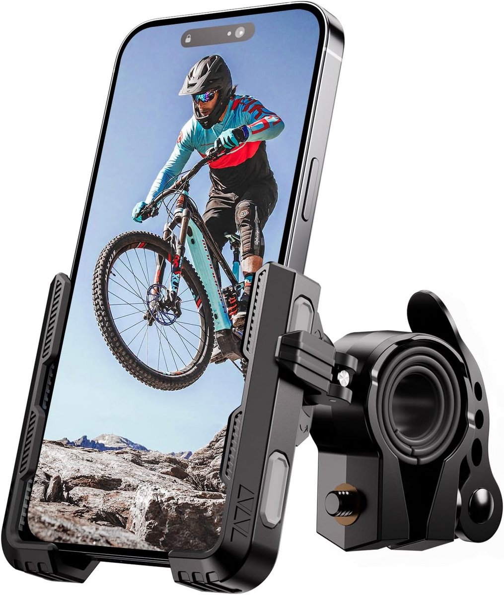 Universele Fiets Telefoonhouder met Snelle Bevestiging voor Stuur - 360° Draaibaar