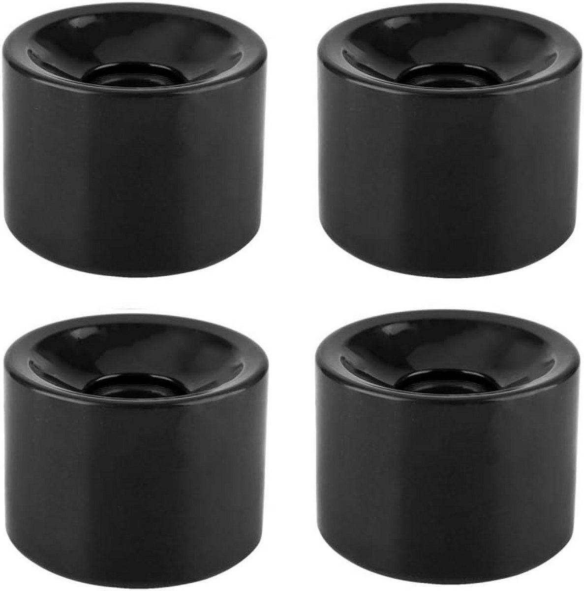 Skateboard Wielen Set 70x51mm - Duurzame PU Longboard Wielen voor Cruisen en Glijden