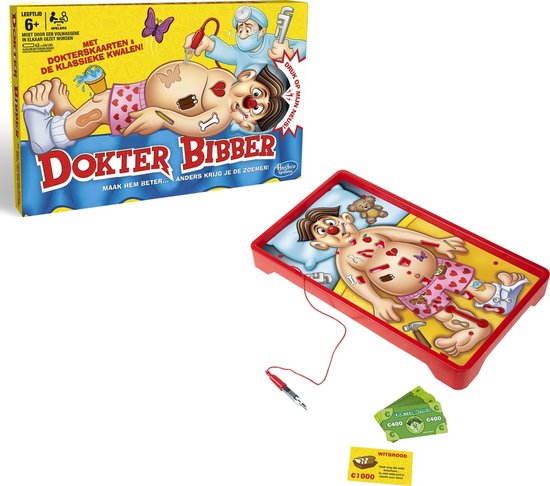 Dokter Bibber - Bordspel - Hasbro Gaming Classic - Gezelschapsspel