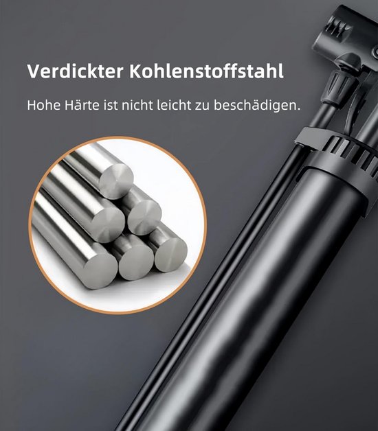 Dresco - Framepomp Mini Delux - Geschikt Voor Hollands ventiel