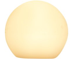 Lucide PINO - Oplaadbare Tafellamp Binnen/Buiten - Accu/Batterij - LED Dimbaar - CCT - 1x1W 2700K/6500K - IP65 - RGB - Wit - Essential