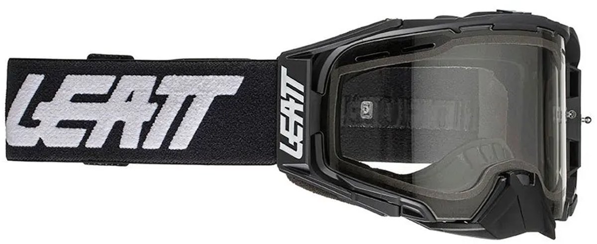 Leatt Velocity 6.5 Iriz Goggles - Enduro Graphene Clear Zwart Grijs