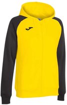 Joma Academy Iv Sweatshirt Met Rits Jaune,Zwart M Femme