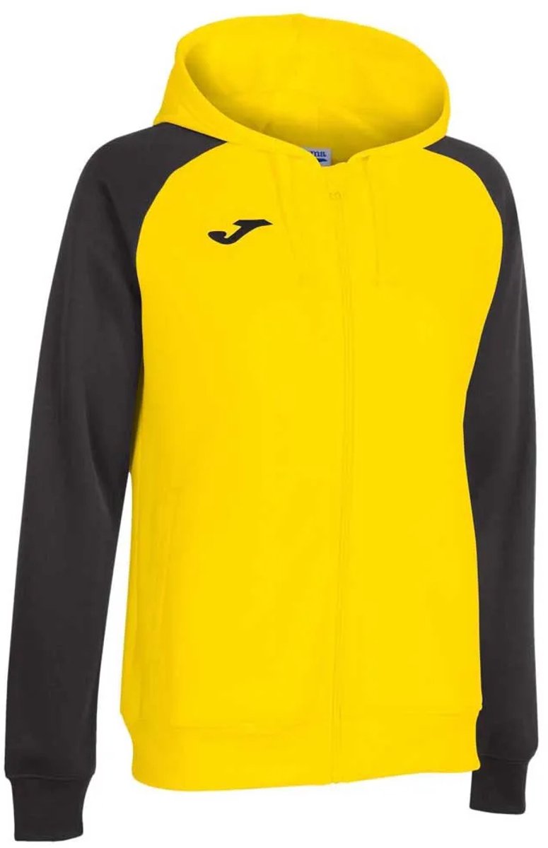 Joma Academy Iv Sweatshirt Met Rits Geel,Zwart M Vrouw
