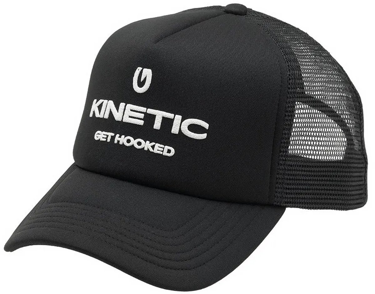 Kinetic Logo Pet Zwart Man,Vrouw