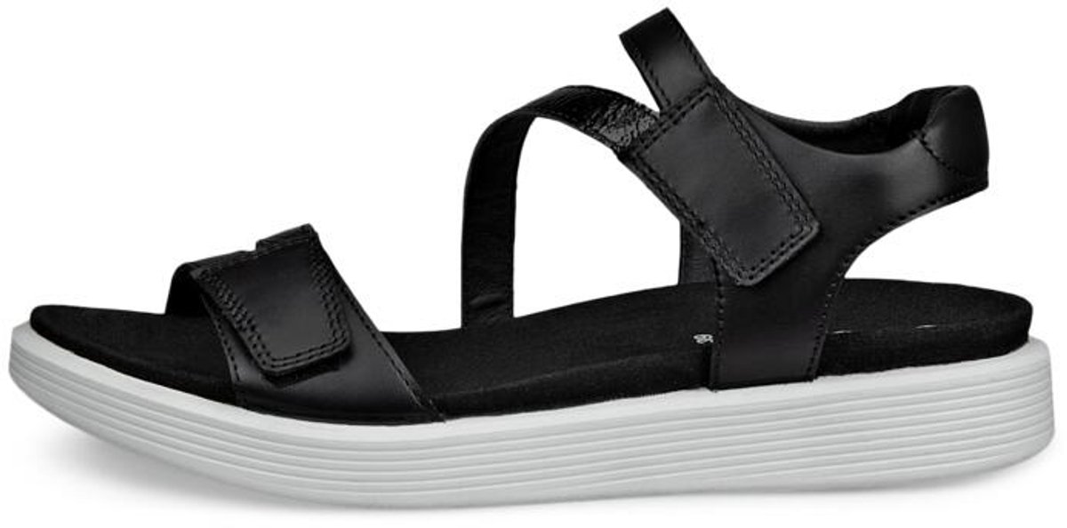 ECCO SOFT SANDAL W Dames Sandalen - Zwart