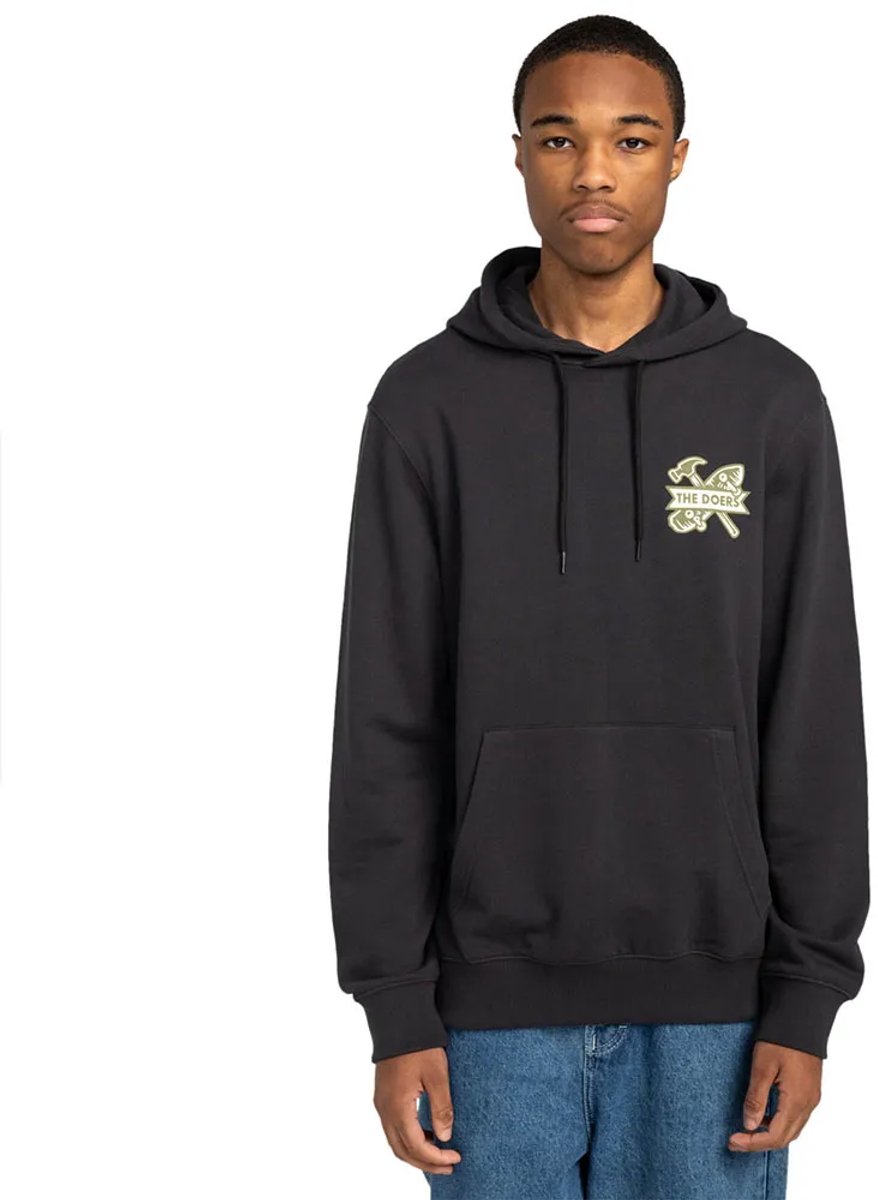 Element Timber Supply Hoodie L Man Zwart