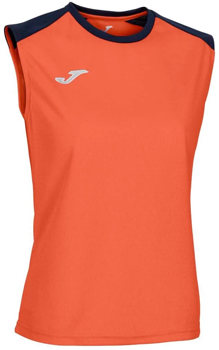 Joma Eco Championship Recycled Mouwloos T-shirt Oranje L Vrouw