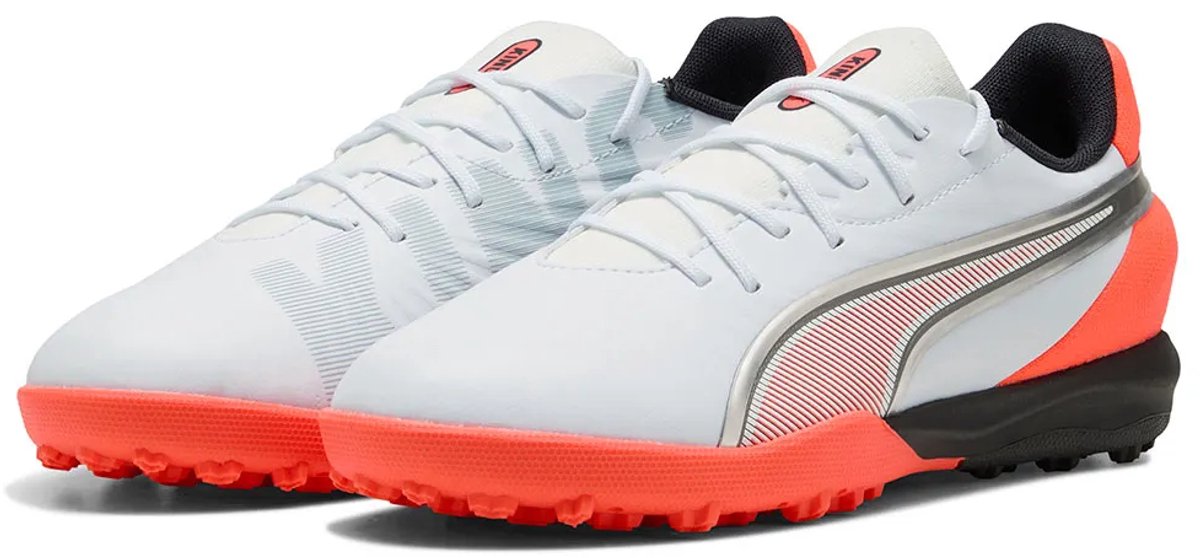 Puma King Match Tf Voetbalschoenen Voor Kinderen Wit EU 37 1/2