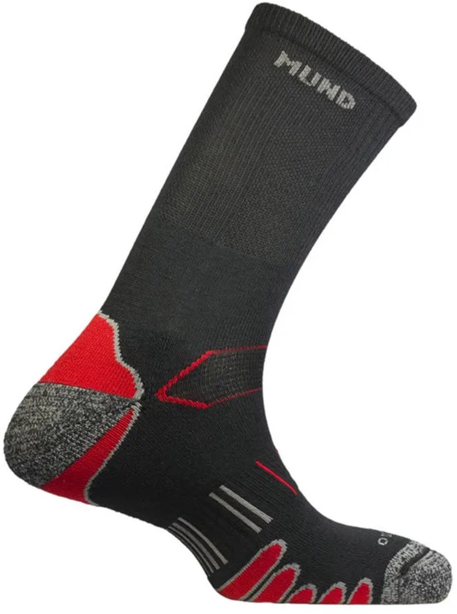 Mund Socks Track Winter Trekking Sokken Man Zwart