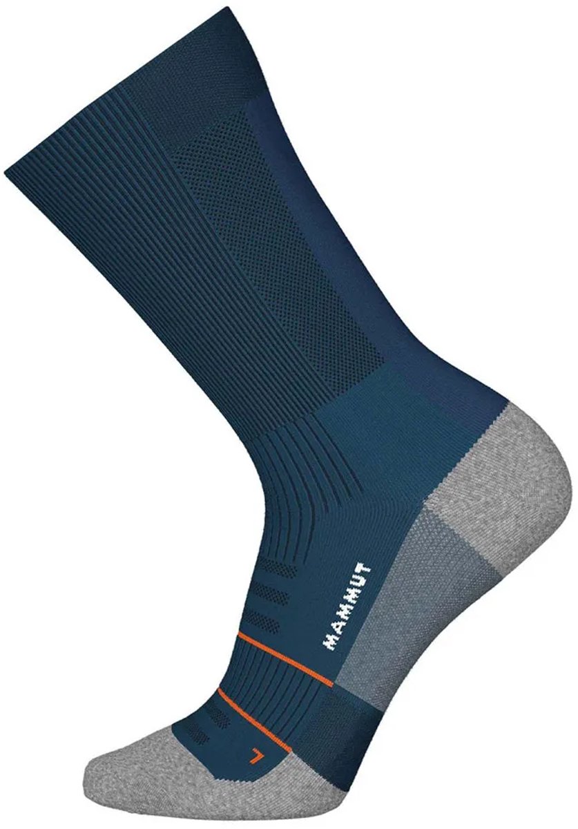 Mammut Mountain Running Lightweight Merino Crewsokken Man Vrouw Wit