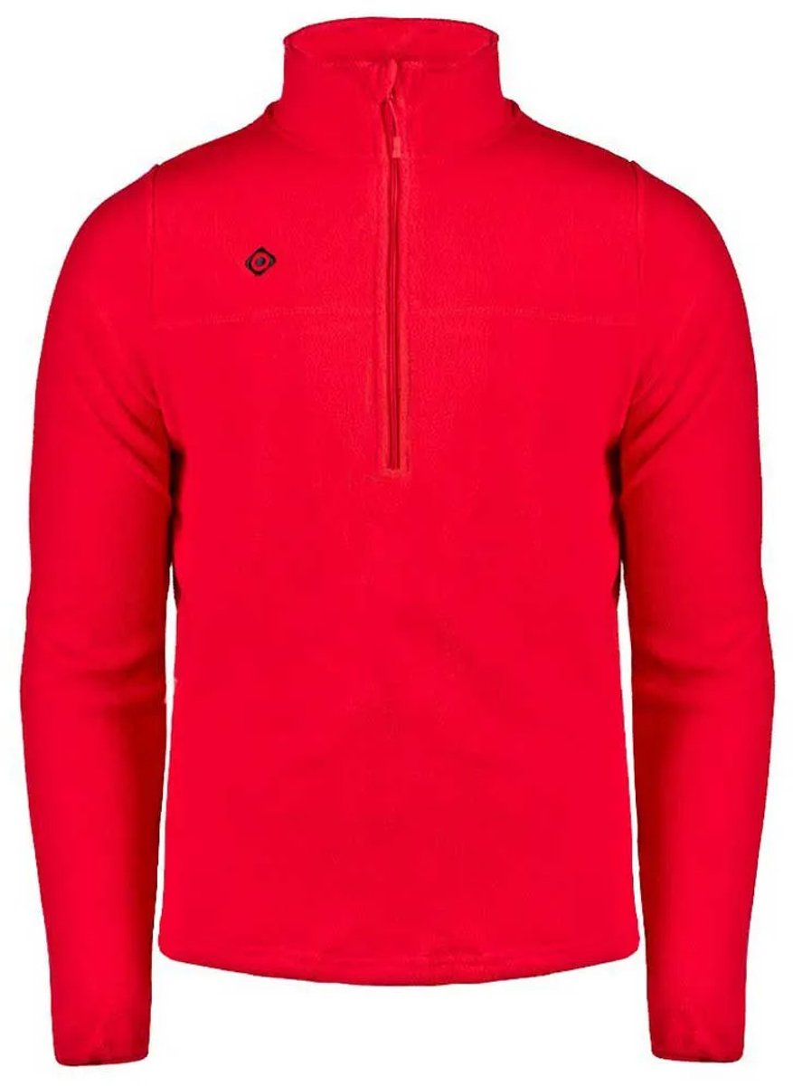 Izas Jordan M Fleece Met Kap Man Rood