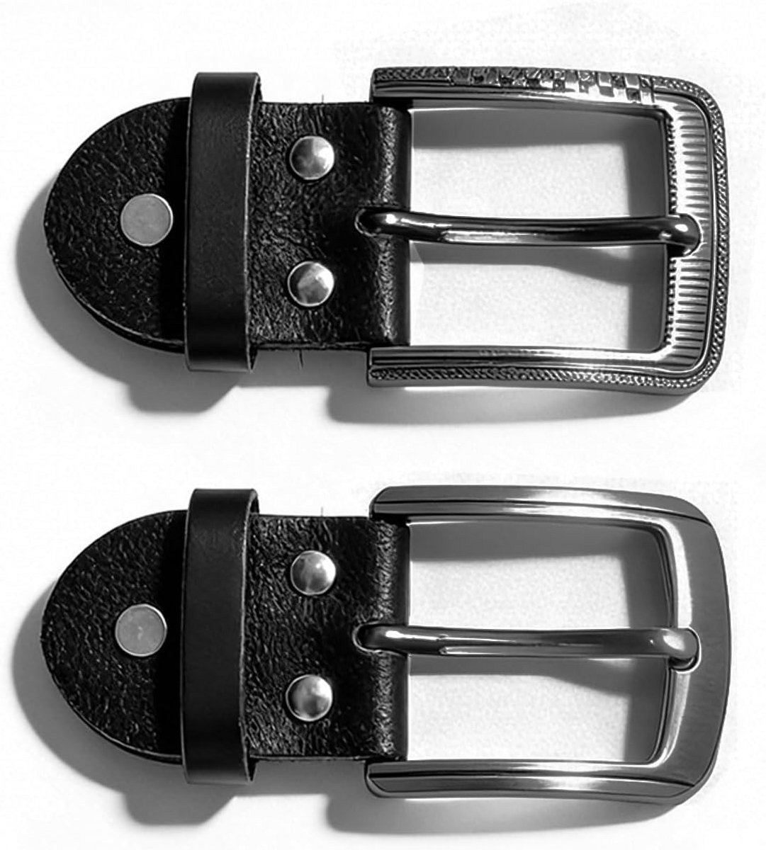Riemgesp Vierkant Metaal 40 mm - Verstelbare Gesp voor Heren en Dames Riemen 3,7-4,0 cm