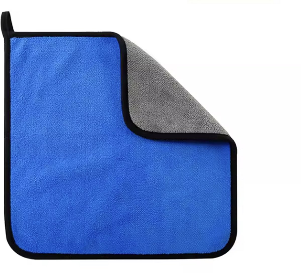 Microvezel auto Poetsdoek - Auto poets doek - 40/40CM - Blauw/Grijs - 4 stuks - Poetsdoek voor auto - Autodoek - Schoonmaakdoek - Zachte doek - Microdoek - Doek voor schoonmaak - CHPN