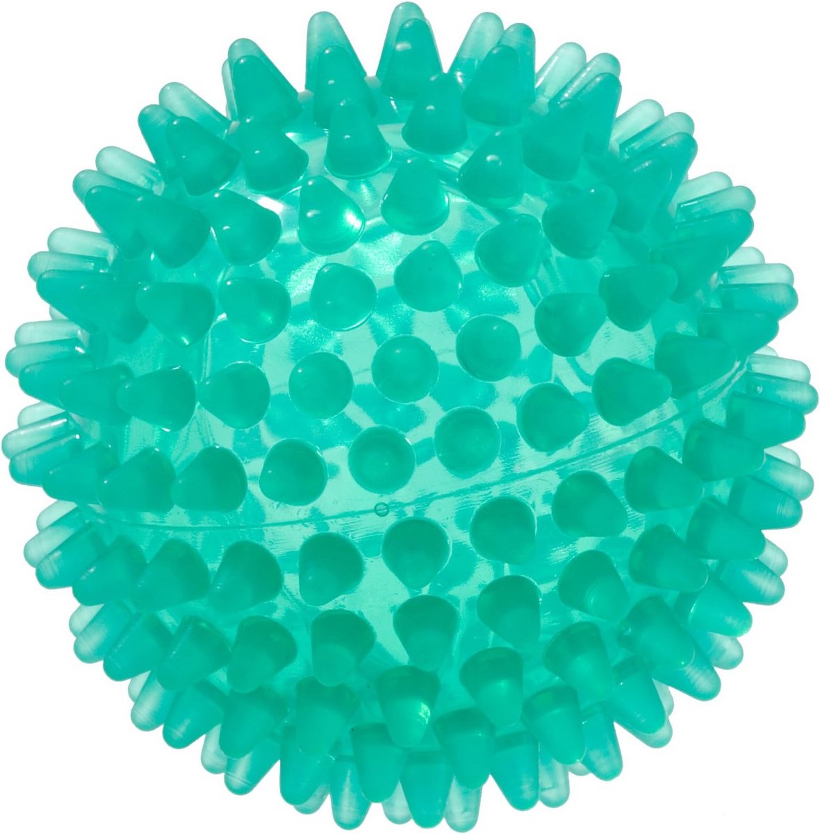 Massagebal met Noppen voor Hand-, Vinger- en Lichaamsmassage Groen 8 cm