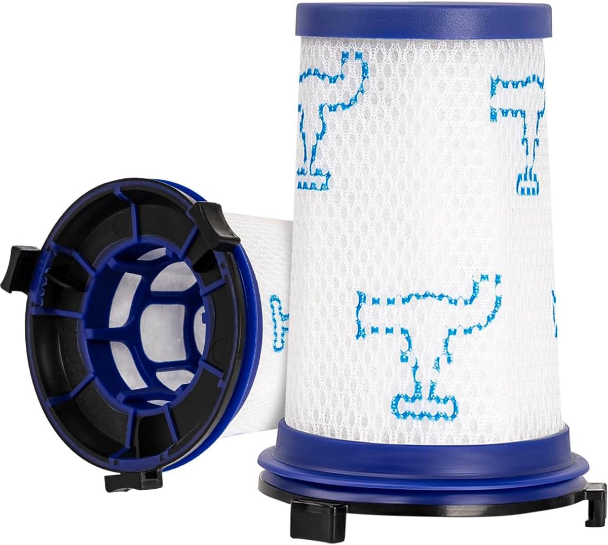 2 stuks HEPA filter - geschikt voor Rowenta Force 360 - X-Pert - RH9038 - RH9039 - RH9051 - RH9057 - RH9059 - RH9079 - RH9081 stofzuiger