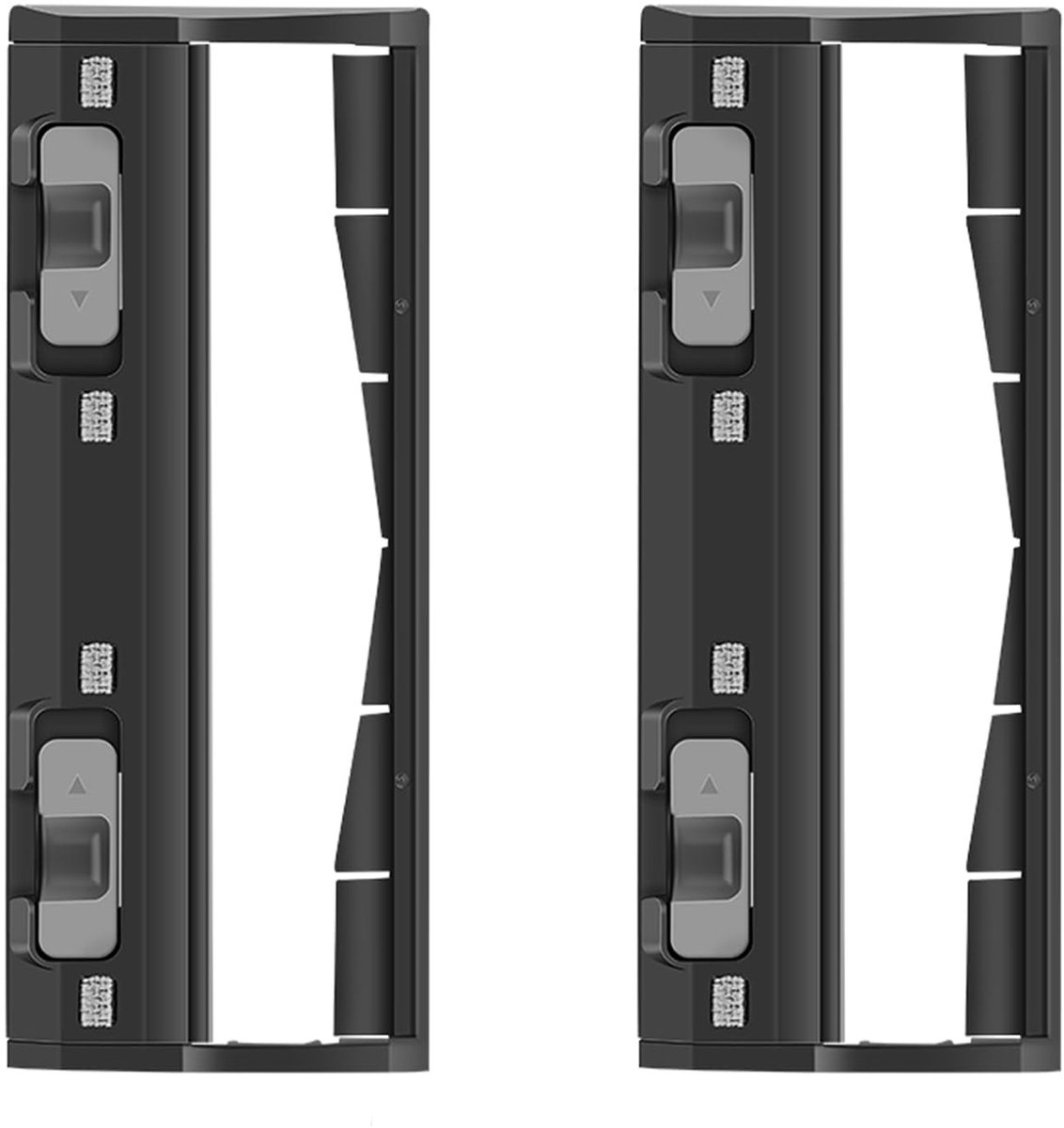 2 stuks Hoofdborstel achterklep accessoire - geschikt voor Ecovacs N8 X1 X1e OZMO N10 N5 T10 T9 T8 T5 950-serie Omni Plus Turbo Pro
