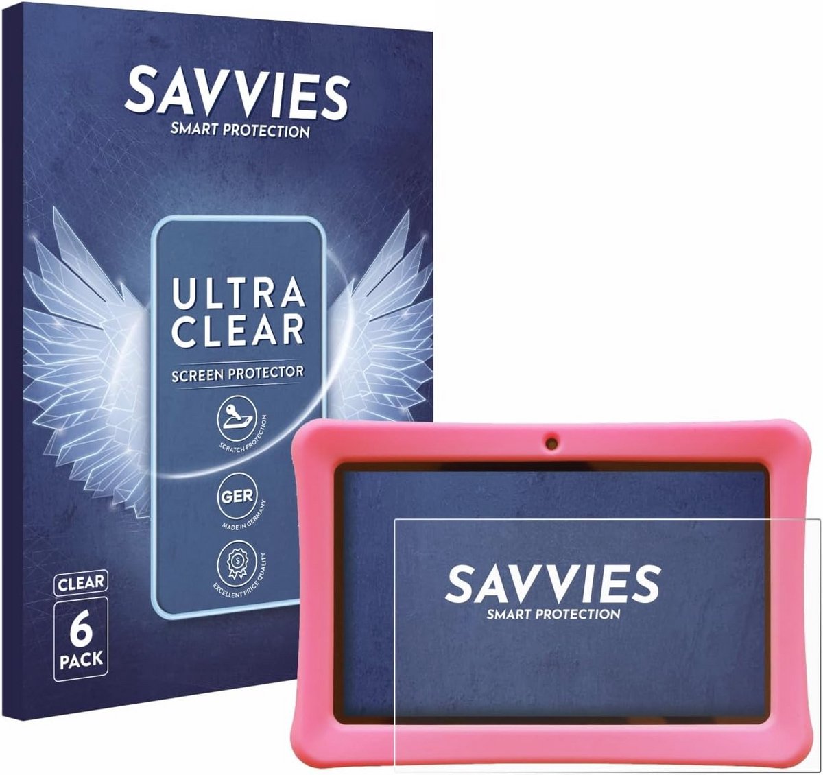 Schermbeschermer voor 7" Tablet - Ultra Transparant en Bubbelvrij
