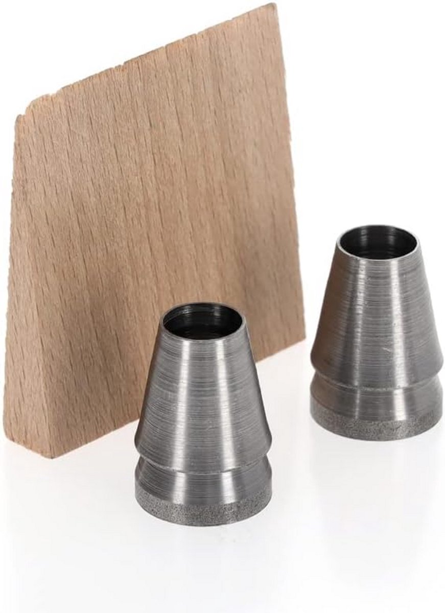Bevestigingsset voor Splijthamers - 3-delig (2 Ringwiggen, 1 Houten Wig) voor Bosbouwgereedschap