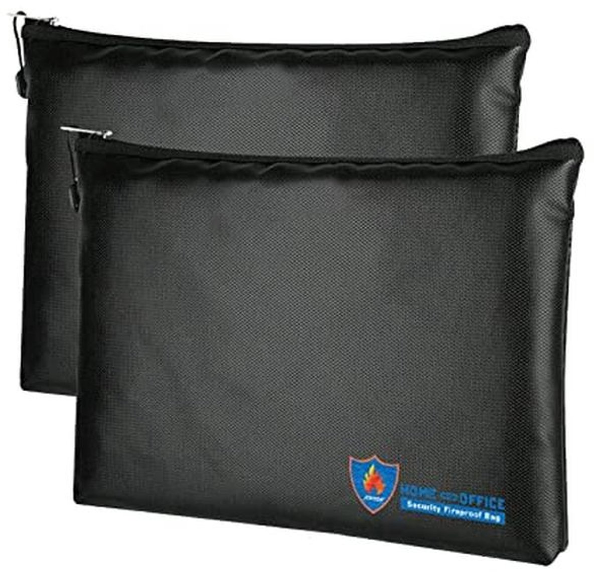 Vuurvaste en waterdichte opbergtassen voor waardevolle spullen - 29x20 cm, 2 stuks