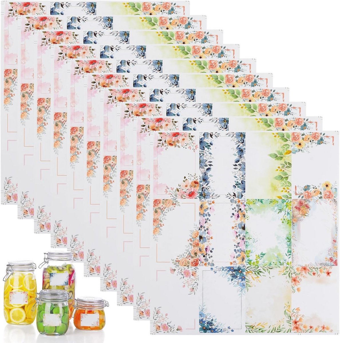 240 Stuks Diepvrieslabels en Voedsellabels voor Keuken en Ambachten