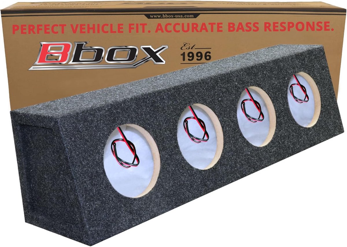 Set van 4-weg 6.5 Inch Luidsprekerboxen met Behuizing voor Auto en Huis