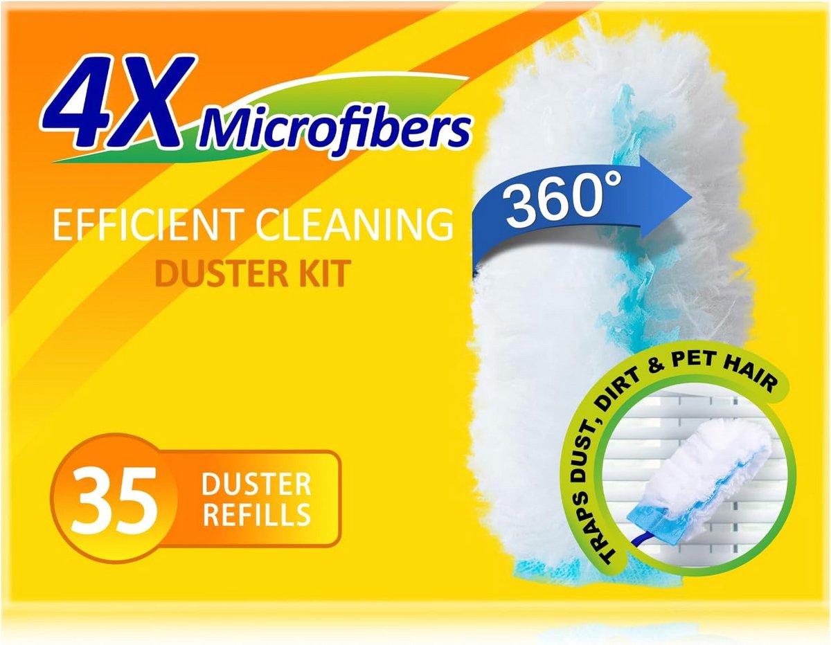 Multifunctionele Duster Vullingen met Handvatten voor het Reinigen van Huis en Auto
