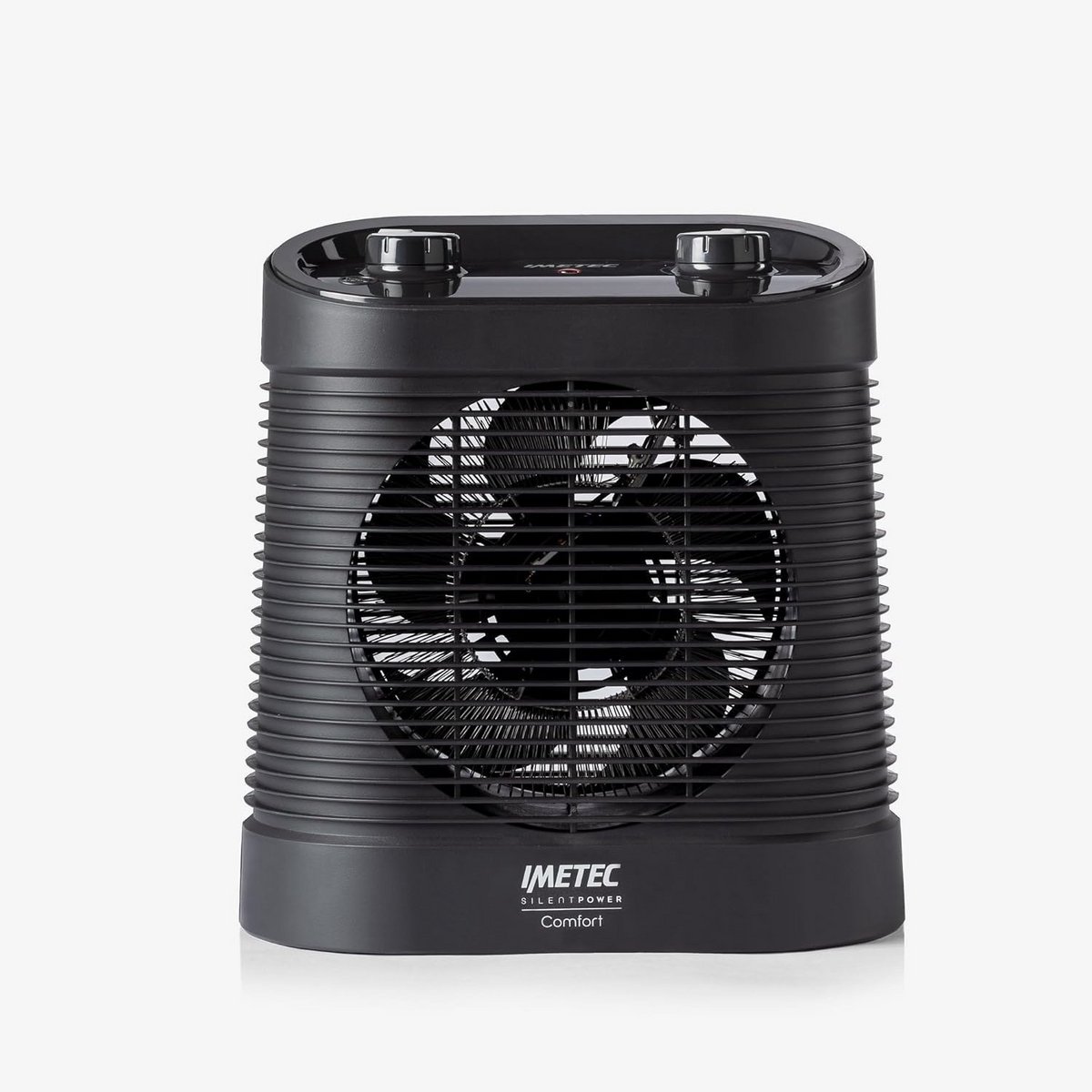 Stille en compacte thermoventilator met 4 standen en temperatuurregeling