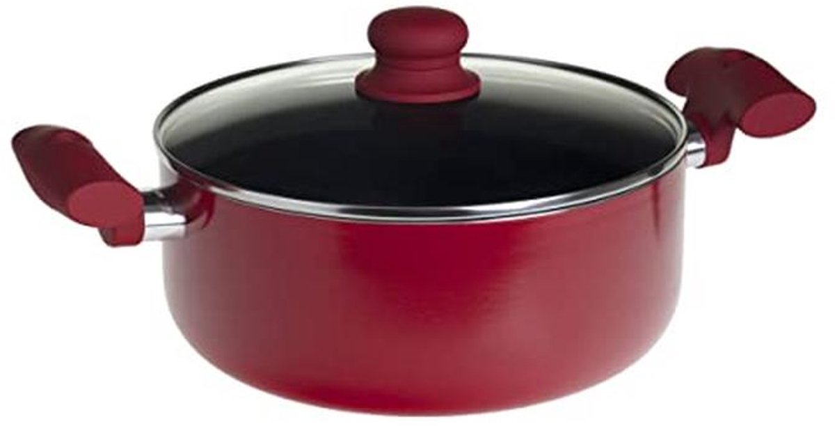 Aluminium Kookpan met Deksel 24 cm - Ideaal voor Koken en Stoven