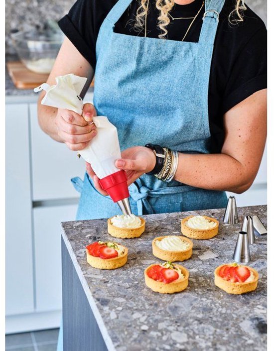 Easy Baking Spuitzak Met 6 Spuitmondjes En Adapter — afbeelding 2