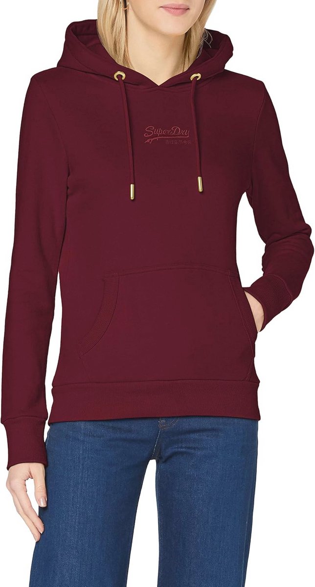 Dames Hoody met Katoen en Sweatstof