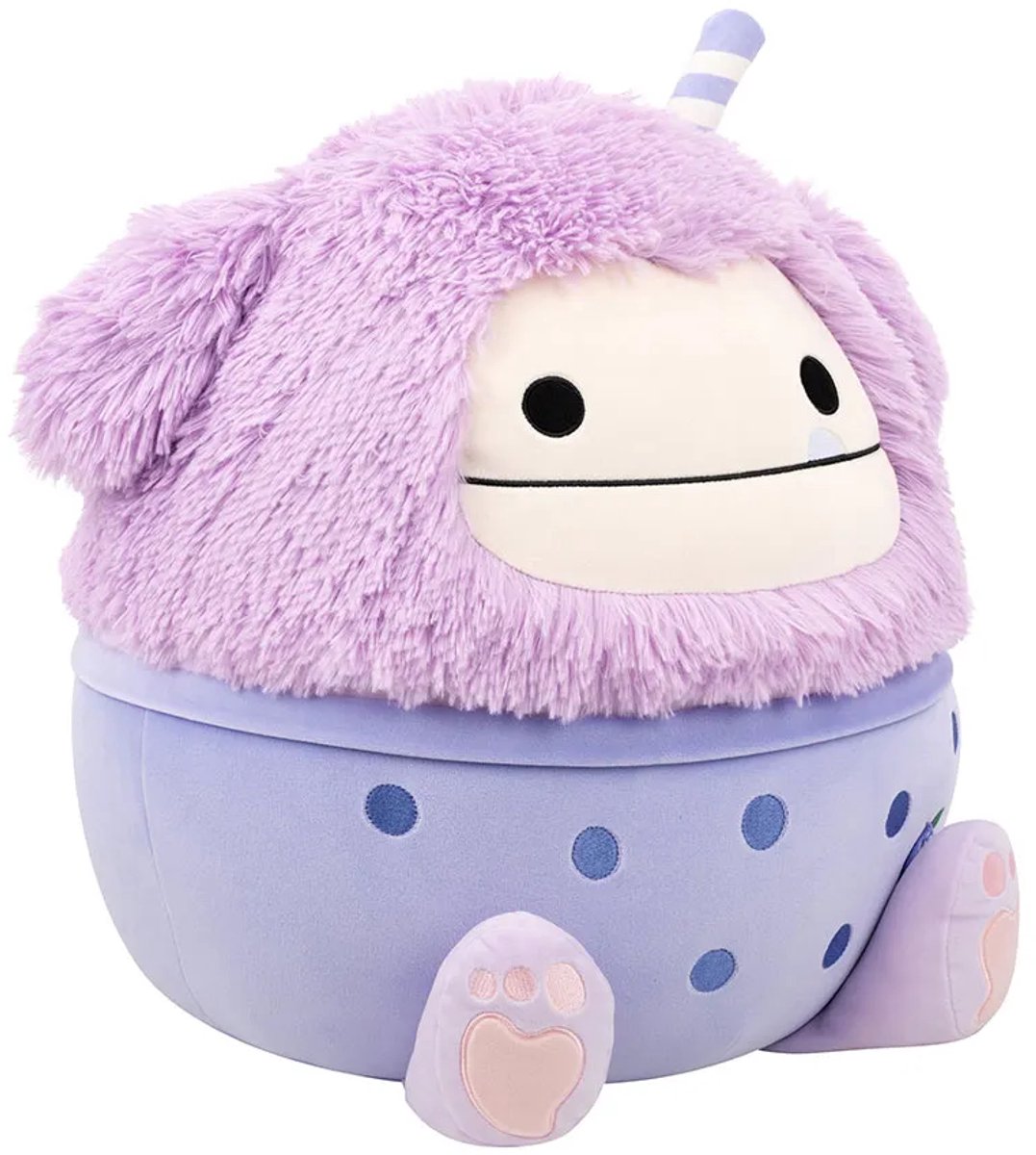 Squishmallows - Large Plush 40cm Dilka - Boba Lavender Bigfoot — afbeelding 9