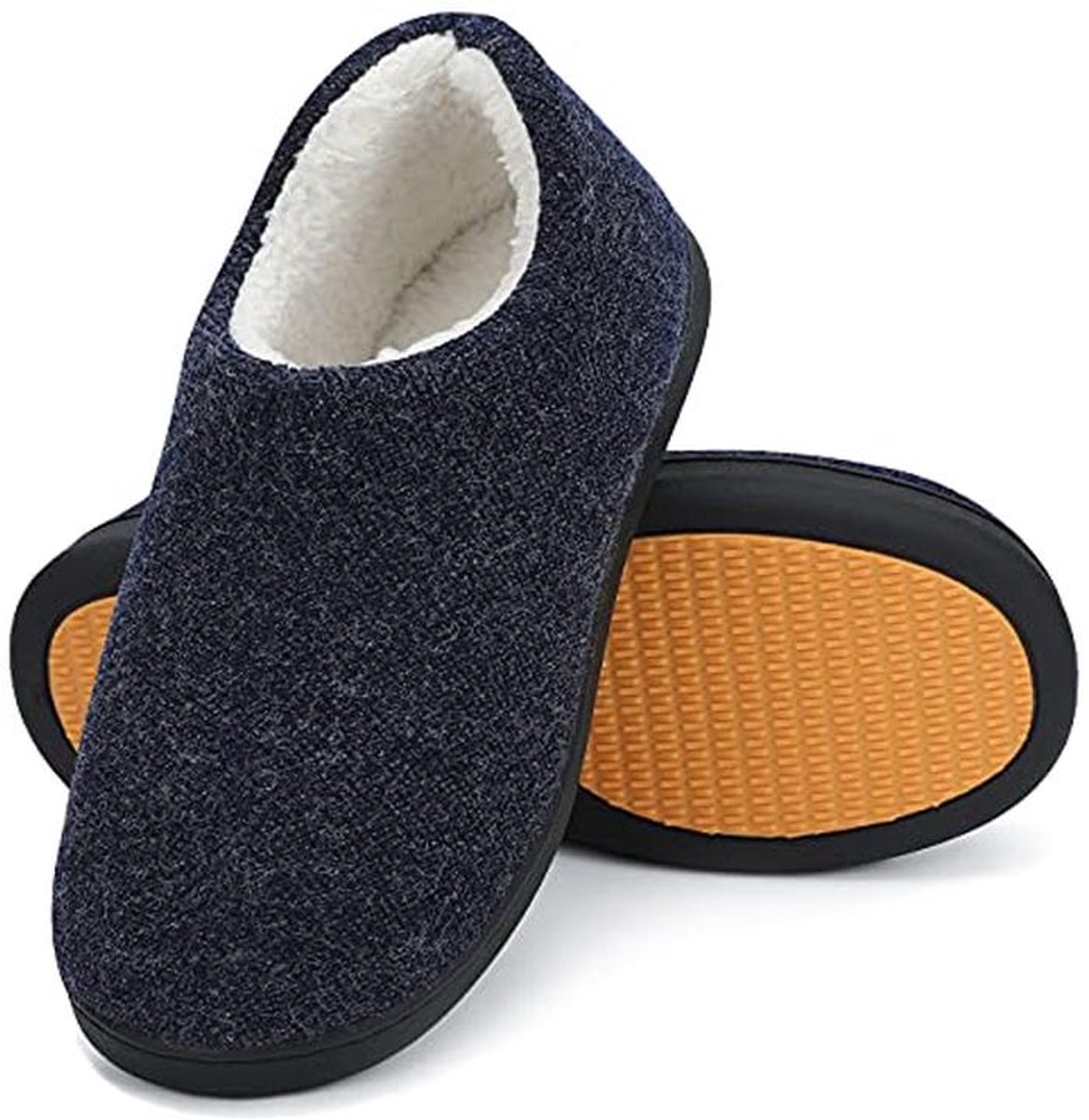 Warme winterpantoffels voor heren met traagschuim en pluche (maat 39-48)