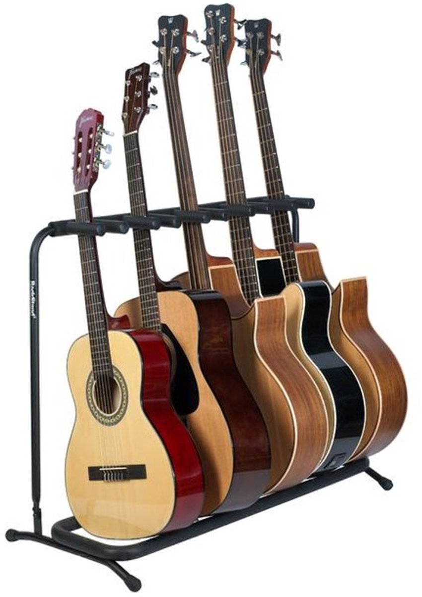 RockStand RS 20871 B2 Multi Stand voor 5 akoestische gitaren