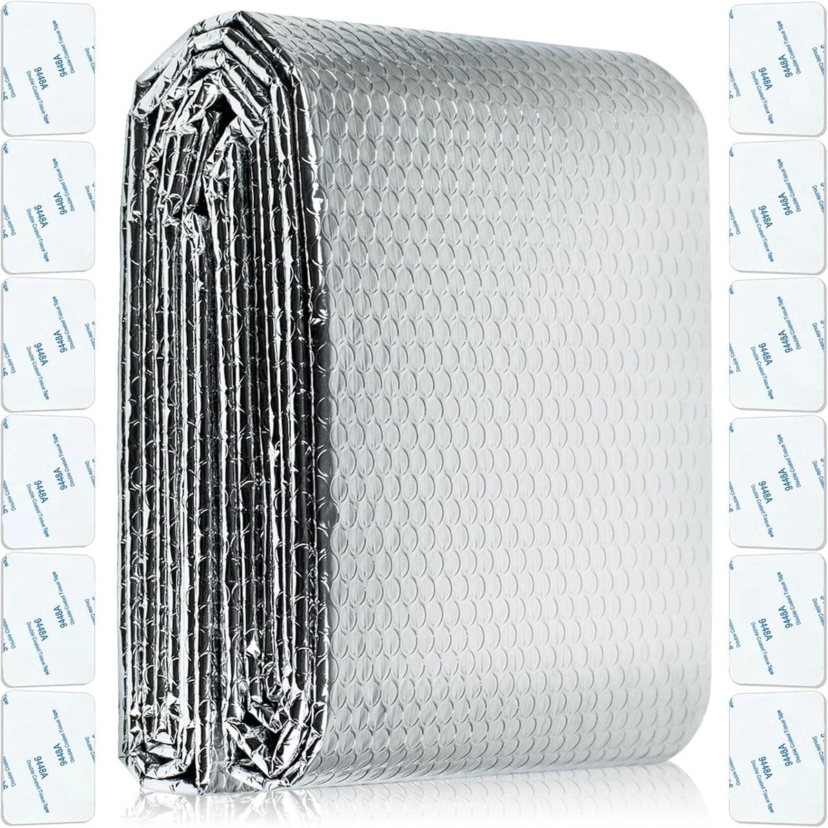 Ynkkvre - radiatorfolie - isolerende reflectiefolie 5m x 0,6m x 3mm - warmte-isolatiefilm voor achter de radiator