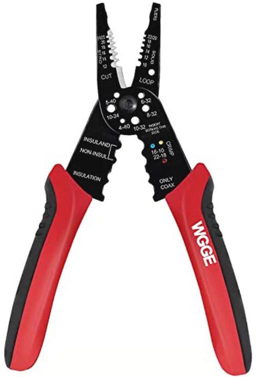 Professionele 8" Multifunctionele Draadstripper en Krimptang voor Handgereedschap