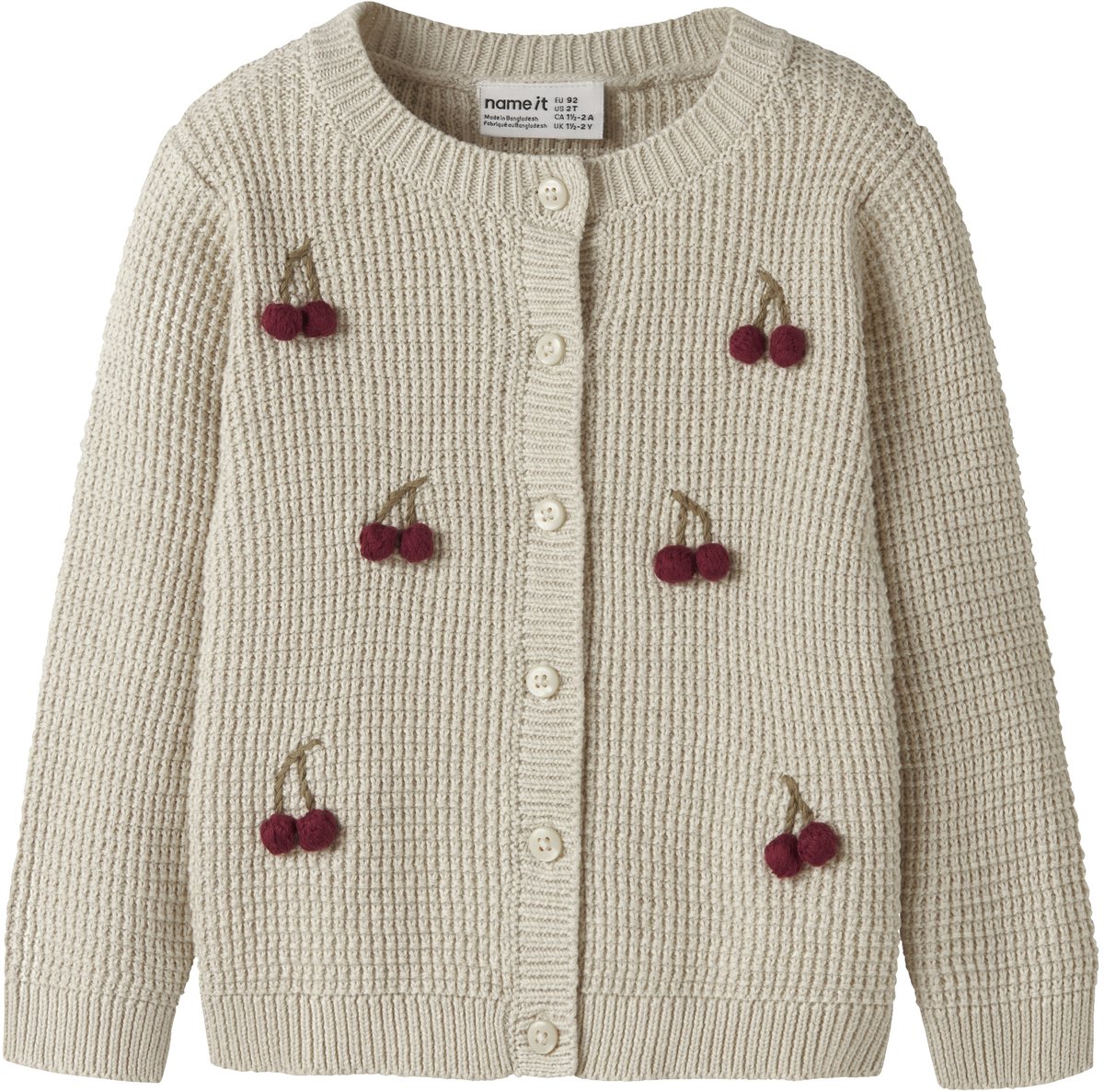 NAME IT - NMFOSIE LS KNIT CARD BOX - Meisjes - Cardigans