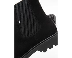Italian Style - Heren Schoenen - Zwart - Suede - Italia Moda